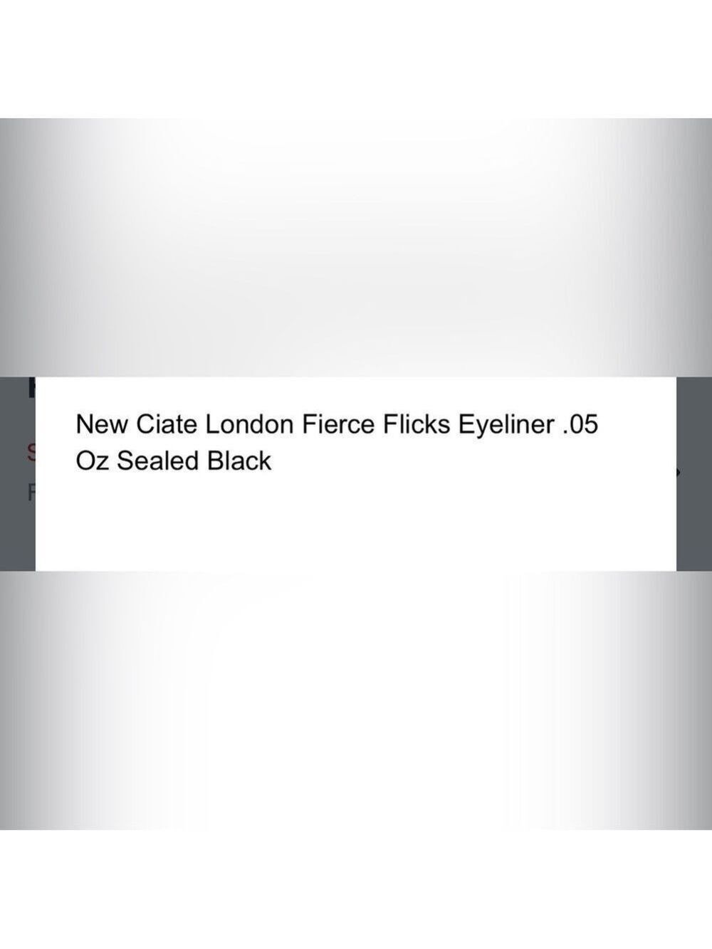 Ciaté Black Fierce Flicks Eyeliner New Sealed - Picture 3 of 8